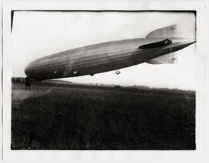 Vintage Foto GRAFF ZEPPELIN LZ 127 Mannheim Deutschland - Bild 1 von 2