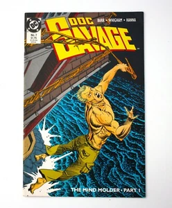Doc Savage #7 DC Comics 1989 The Mind Molder Pt 1 Bronze Age Revival - Picture 1 of 2