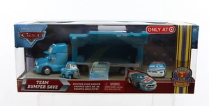 Disney Pixar Cars PISTON CUP NIGHTS Team Bumper Save Crew and Hauler NRFP 2009 - Imagen 1 de 10