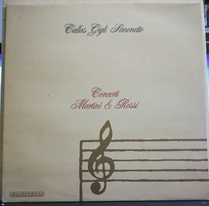 CONCERTI MARTINI & ROSSI CALLAS GIGLI SIMONETTO LP 33 GIRI VINILE LMR 5002 - Foto 1 di 10