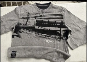 Vintage Classic Sweater Marc Ecko Cut And Sew Men’s Pullover New York / LA (L) - Picture 1 of 3