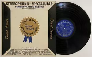 Grand Award Stereophonic Spectacular Demonstration Record Vinyl LP Music Hall NM - Picture 1 of 3