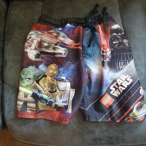 Lego Star Wars  Swimtrunks Size Xs 4/5. Free Ship U.s.,very Good Condition - Picture 1 of 3