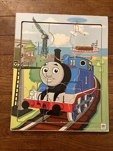Thomas der Zug Puzzle von Milton Bradley im Jahr 2014, 9 Teile, sehr schön! - Bild 1 von 2