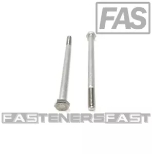 (10) Viti a Tappo Esagonale in Acciaio Inox 316 1/4-20x4" Bulloni Esagonali PT GRADO MARINO - Foto 1 di 5