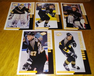 Pittsburgh Penguins NHL Pinnacle Score 1997/98 trading cards