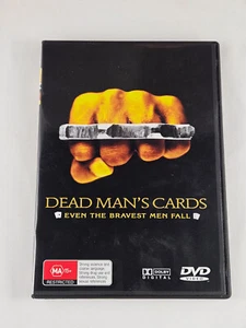 Dead Man's Cards DVD (Region ALL PAL) VGC Paul Barber NEW CASE - Picture 1 of 2