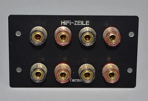 HiFi-ZEILE: Braun Atelier A1 / A2 - Hochwertiges Lautsprecher Anschlussterminal - Bild 1 von 1