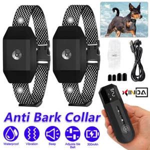 3000 FT Remote Dog Shock Training Collar Rechargeable Waterproof LCD Pet Trainer - Picture 1 of 24