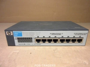 HP J9079A J9079-60001 ProCurve 1700-8 Web Managed Fanless 7 ports Switch 10/100 - Bild 1 von 1