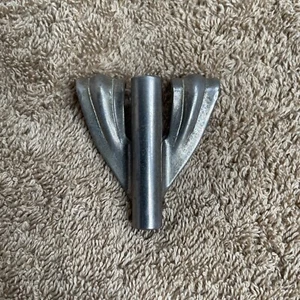 One Vintage 50s 60s Ludwig Bass Drum Claw - Nickel - Picture 1 of 6