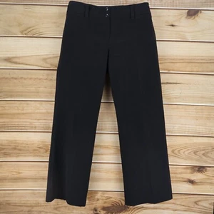 Byer California Dress Pants Cambridge Fit Juniors Sz 13 Black Mid Rise Wide-Leg - Picture 1 of 8