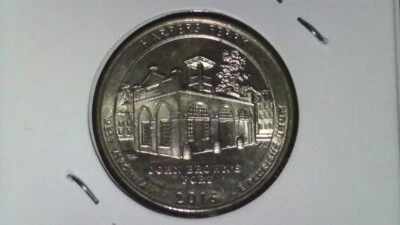 2016 Harpers Ferry Quarter Mint Error. Large cud on roof. - Image 1 of 4