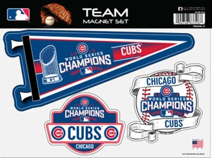 Chicago Cubs 2016 World Series Champions Team Magnet Set - Picture 1 of 1