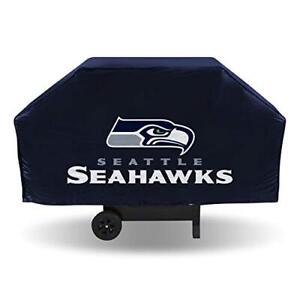 NFL Vinyl Grill Cover, Seattle Seahawks, Team Color,68 x 21 x 35-inches One Size