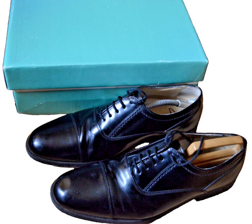 NUOVE SCARPE OXFORD OXFORD CLARKS CRAFT MASTER CAP NERE UK 9 5