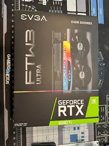 EVGA GeForce RTX 3090 Ti FTW3 ULTRA 24GB GDDR6X Graphics Card (Free Shipping) - Picture 1 of 12
