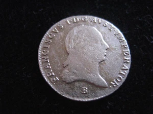MDS ÖSTERREICH HABSBURG 3 KREUZER 1820 "FRANZ II.", BILLON / SILBER #42 - Picture 1 of 2