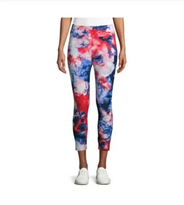 Time and Tru Americana Capri Leggings Plus Size L Patriotic  - Picture 1 of 10