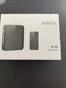 Avantek Wireless Doorbell Kit D-3G Waterproof Doorbell Chime New NIB - Picture 1 of 3