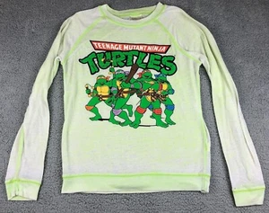 Teenage Mutant Ninja Turtles XS Green Long Sleeve Shirt Pajama? TMNT - Picture 1 of 11