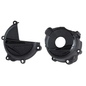 POLISPORT CLUTCH & IGNITION COVER PROTECTOR GUARD SUZUKI DR-Z400 2000 - 2024 - Picture 1 of 1