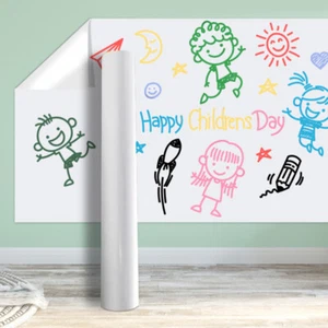 Whiteboard Sticker Self-adhesive Wall Sticker Chalkboard Message Board Wall - Picture 1 of 12