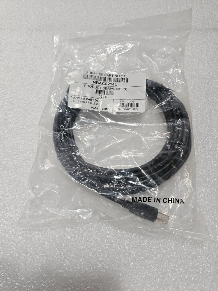 APC NBAC0214L 5m Netbotz USB-A to USB-B latching cable, LSZH - Image 1 of 1