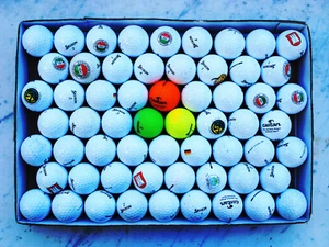 - SRIXON SOFTFEEL - gebr. Golfbälle gut erhalten 60 St. ! - Bild 1 von 10