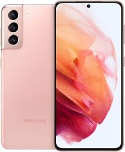 Factory Unlocked Samsung Galaxy S21 5G 128GB 6.2" 8GB RAM Pink Smartphone - Good