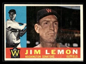 1960 Topps #440b Jim Lemon - EX/EX+ Set Break! - Picture 1 of 2