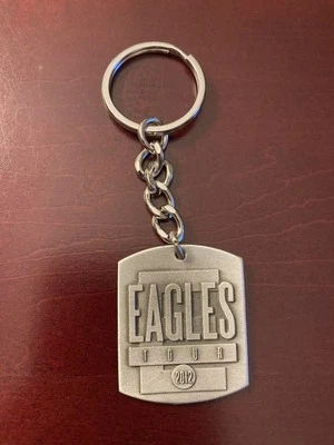 Eagles World Tour 2012 VIP Metal Llavero Banda Oficial Mercancía - Totalmente Nuevo Foto 1 de 3
