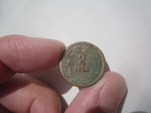 1920 HONDURAS 2 CENTAVOS with DOT - Picture 1 of 2