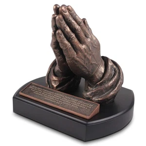 Lighthouse Christian Products Manos Orando (Praying Hands) Bronzelike Finish ... - Picture 1 of 2