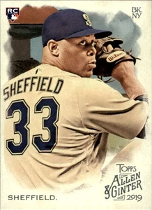 2019 Topps Allen & Ginter #59 Justus Sheffield RC Seattle Mariners - Picture 1 of 2