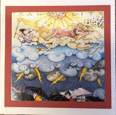 Tarjeta de felicitación hecha a mano Mary Engelbreit - Tranquilidad  Foto 1 de 3