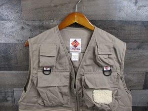 Columbia Fishing Vest Mens Large Multi Pocket Outdoor Utility Sportsman Vintage - Picture 1 of 11
