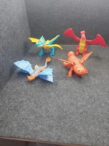 How To Train Your Dragon Assorted Figures 2018 - 4 Dragons - FREE POSTAGE! - Picture 1 of 5