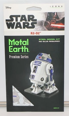 R2-D2 Star Wars 3D Steel Model Kit Metal Earth - NEW - - Image 1 of 4