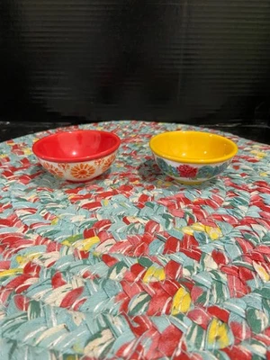 Juego de 2 cuencos de preparación de especias condimentos Pioneer Woman 3" ¡¡USADOS EN EXCELENTE ESTADO!!! Foto 1 de 4