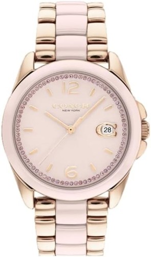 Orologio Coach Greyson 14504188 donna oro rosa