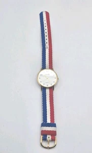 Reloj Americano Camrose & Kross Colección JBK Jackie Kennedy Rojo, Blanco y Azul  - Imagen 1 de 3