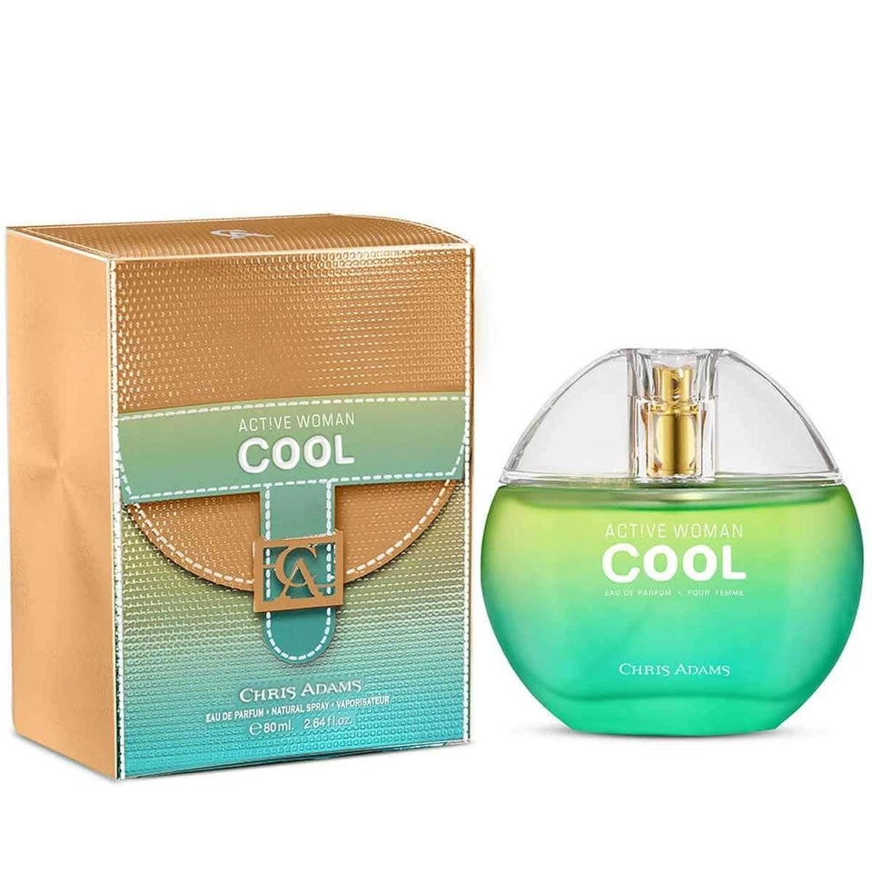 Profumo donna Chris adams active woman cool Eau de Parfum Originale Unisex 100ml