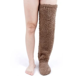  Overknee Strümpfe hohe Socken Stiefelstulpen Abdeckung Damen Beinwärmer - Bild 1 von 11