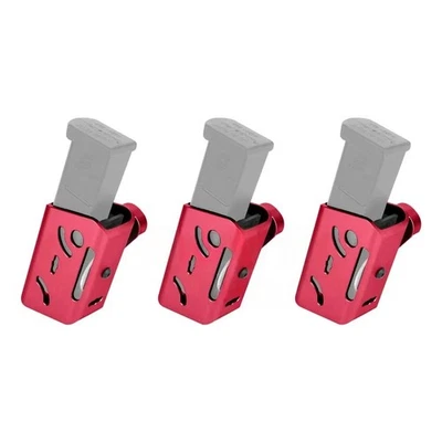 IPSC IDPA USPSA 3-Gun Competition Shooting Speed Pistol Magazine Pouch Aluminum - Image 1 of 4