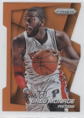 2014-15 Panini Prizm Orange Die-Cut Prizm /139 Greg Monroe #103 - Image 1 of 2