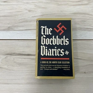 The Goebbels Diaries - Edited by Louis P. Lochner - 1948 Eagle Books Paperback - Imagen 1 de 8
