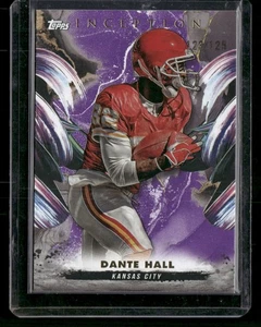 2024 Topps Inception #69 Dante Hall púrpura #'d/125 - Chiefs - Imagen 1 de 2