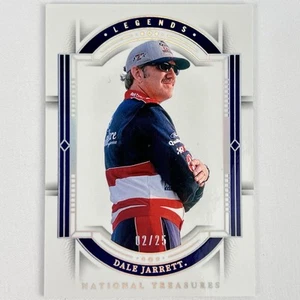 2024 Panini National Treasures Racing Dale Jarrett Legends Silver Holo /25 - Picture 1 of 2