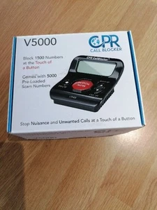 CPR V5000 Bloker połączeń do telefonów stacjonarnych - Zatrzymaj wszystkie niechciane uciążliwe połączenia - Zdjęcie 1 z 5